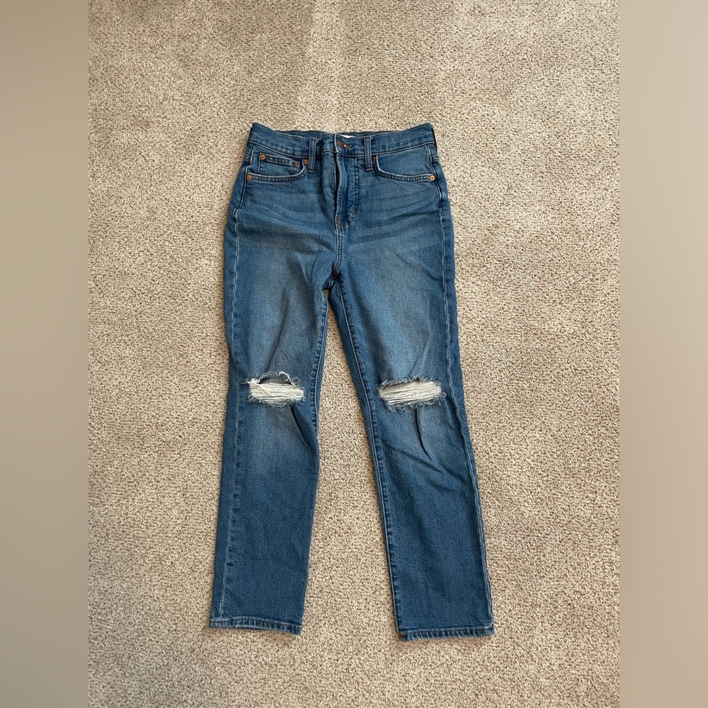 Madewell jeans! The perfect vintage crop Jean -26!